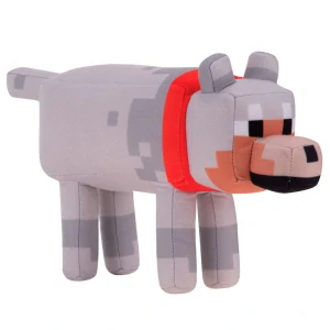 Minecraft Plyšový Vlk - Oficiálně Licencovaný Plyšák 29 cm