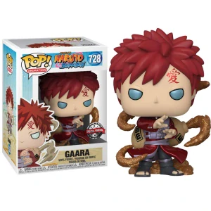 Exkluzivní Kovová Funko POP! Naruto Shippuden – Gaara 9 cm Sběratelská Figurka
