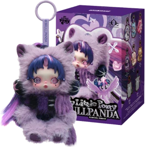 POP MART SkullPanda My Little Pony - Plyšový Přívěsek Blind Box