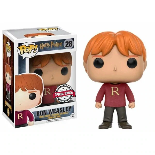 Funko POP! Harry Potter - Ron Weasley Exkluzivní Sběratelská Vinylová Figurka