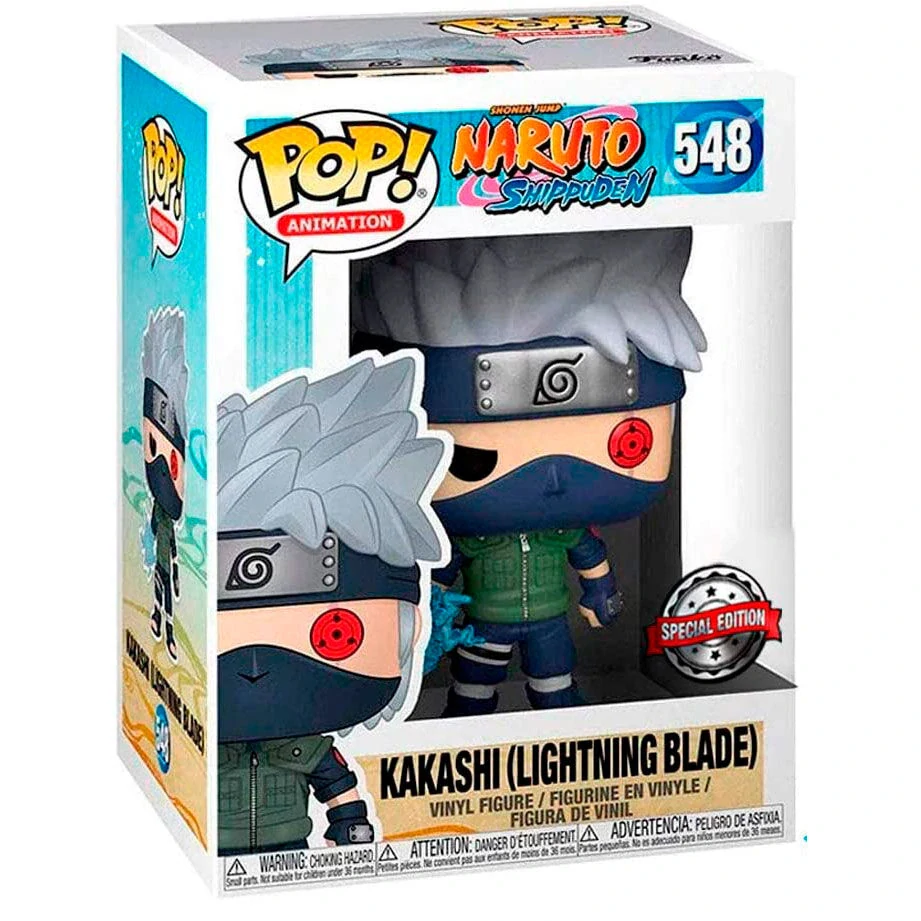 Exkluzivní Funko POP! Naruto Shippuden – Kakashi Lightning Blade 9 cm
