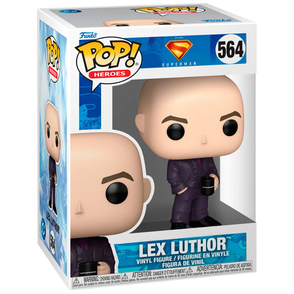 Funko POP! DC Comics – Superman: Lex Luthor Sběratelská Vinylová Figurka 9 cm