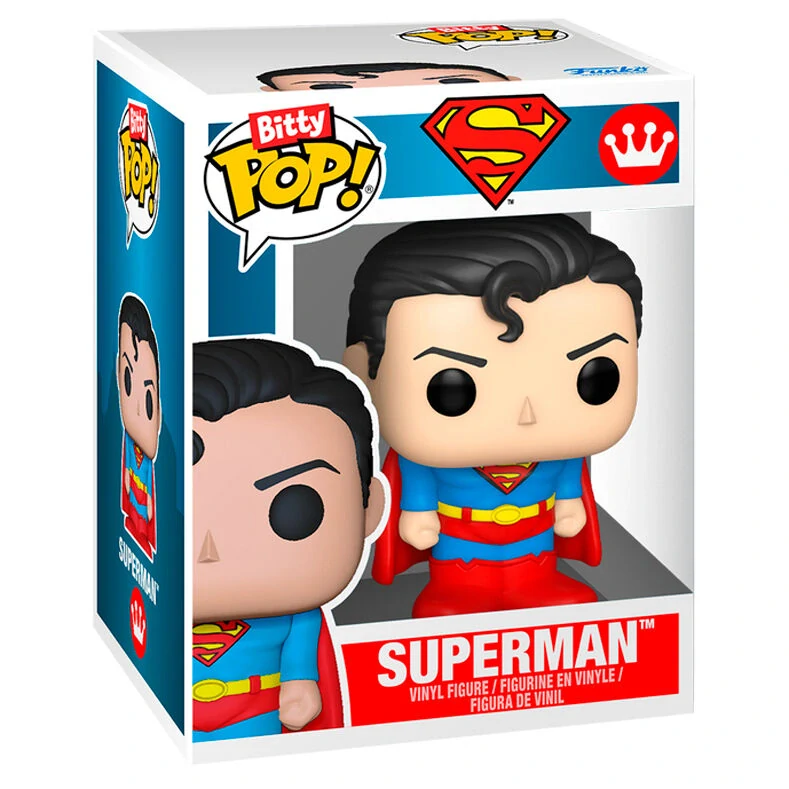 Bitty POP! Town DC Comics – Superman: Fortress of Solitude Sběratelské Diorama v Akrylovém Pouzdře