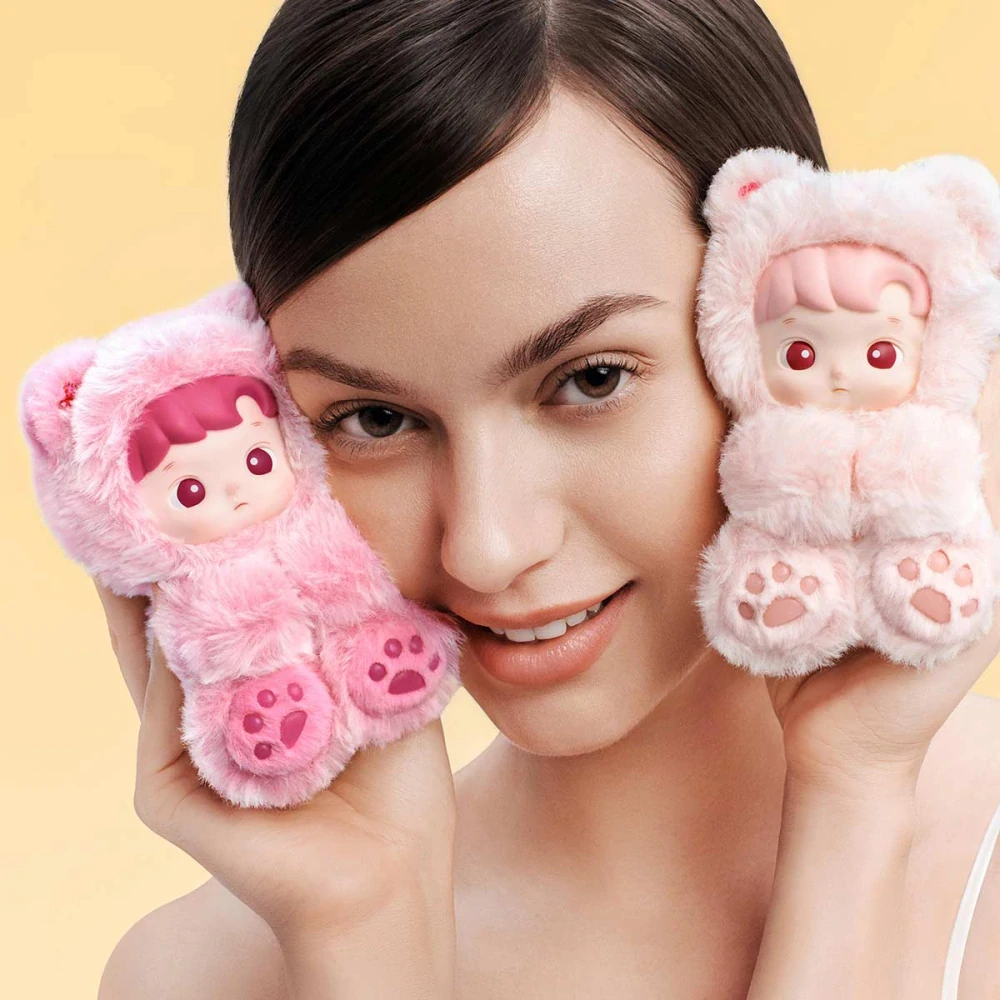 POP MART Hacipupu Gummy Bear Series – Vinylový Plyšový Přívěsek Blind Box 13 cm (s ovocnou vůní)