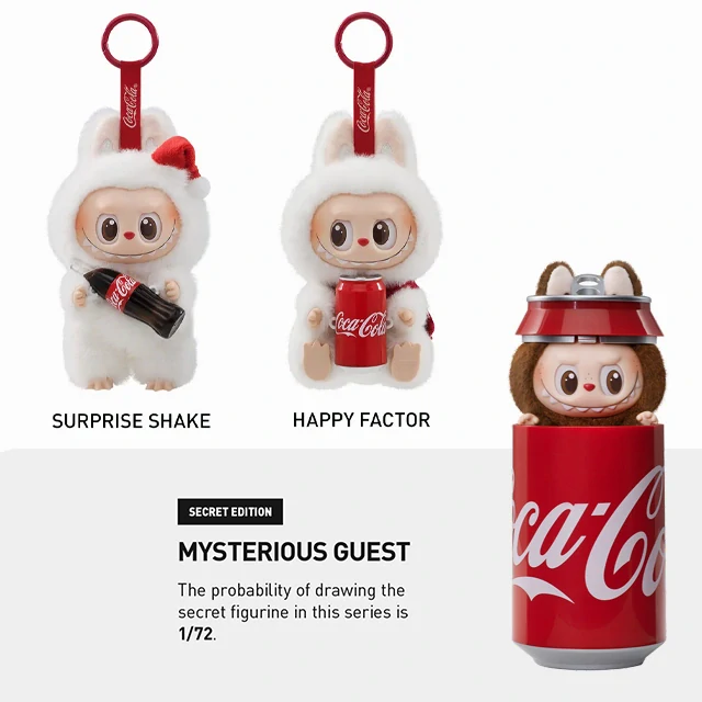 Labubu THE MONSTERS - Coca-Cola - BLIND BOX