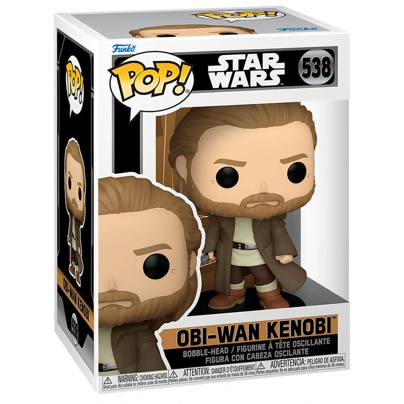 Funko POP! Star Wars: Obi-Wan Kenobi - Obi-Wan Kenobi Sběratelská Vinylová Figurka