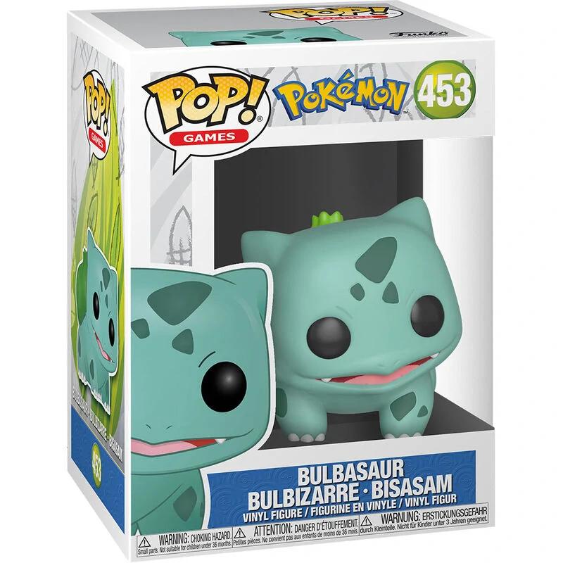 Funko POP! Pokémon Bulbasaur – vinylová sběratelská figurka