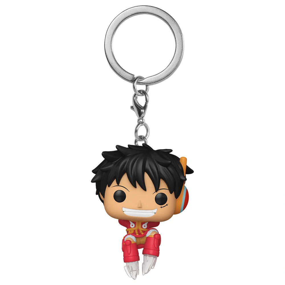 Klíčenka One Piece Monkey D. Luffy Pocket Pop! — vinylová figurka
