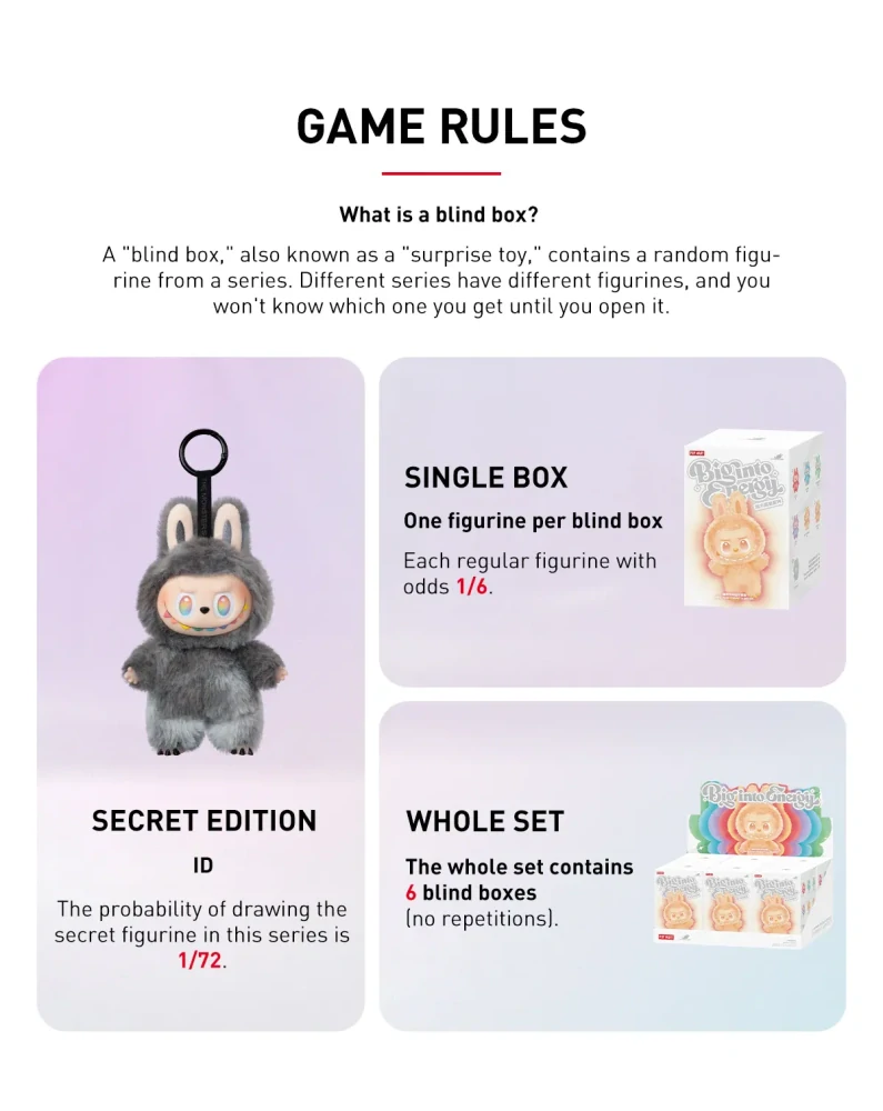 Labubu THE MONSTERS - Big into Energy - BLIND BOX