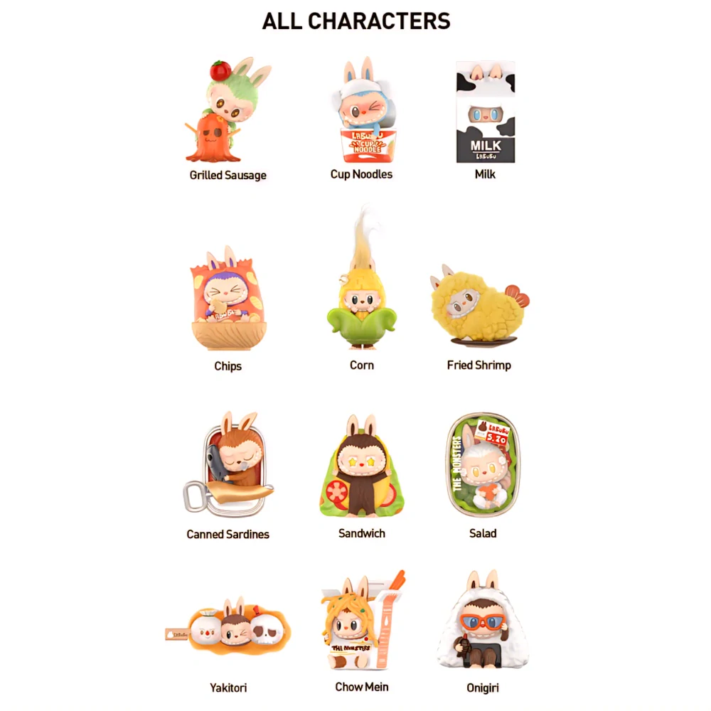 LABUBU THE MONSTERS  Wacky Mart - BLIND BOX