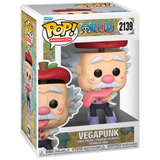 Figurka Funko POP One Piece Vegapunk — vinylová, 9 cm