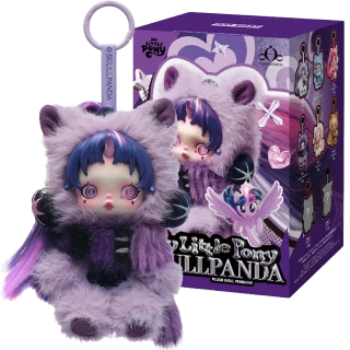 POP MART SkullPanda My Little Pony - Plyšový Přívěsek Blind Box